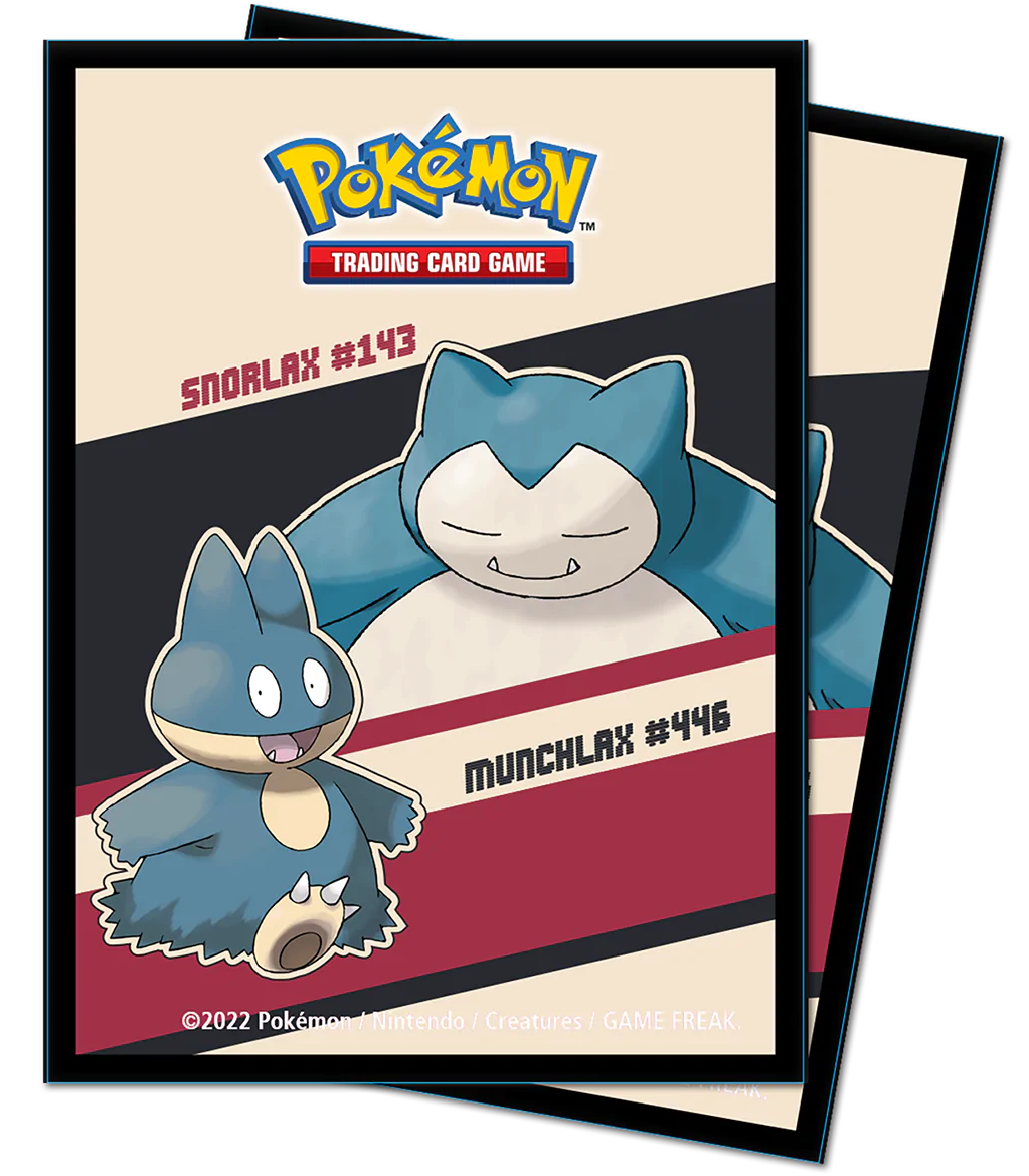 Ultra PRO Pokemon Card Protectors Snorlax and Munchlax (65)