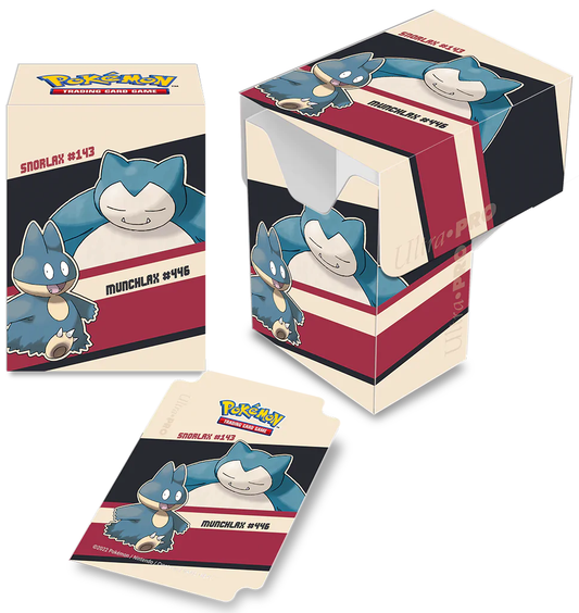 Ultra Pro Deck Box Pokemon Snorlax and Munchlax