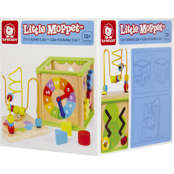 Little Moppet 5-IN-1 Activity Cube