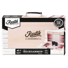 Rustik Deluxe Backgammon Wood Case