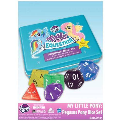 My Little Pony RPG Tails of Equestria Dice Set Pegasus Pony