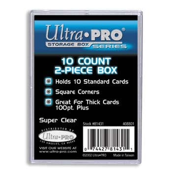 Ultra PRO Card Box Acrylic 10Qty