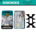 Load image into Gallery viewer, Dominoes Double 12 Mexican Train in Tin
