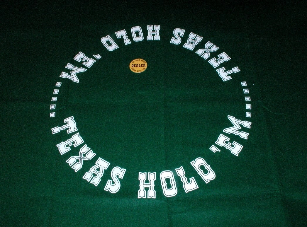 Poker Texas Hold'Em Layout