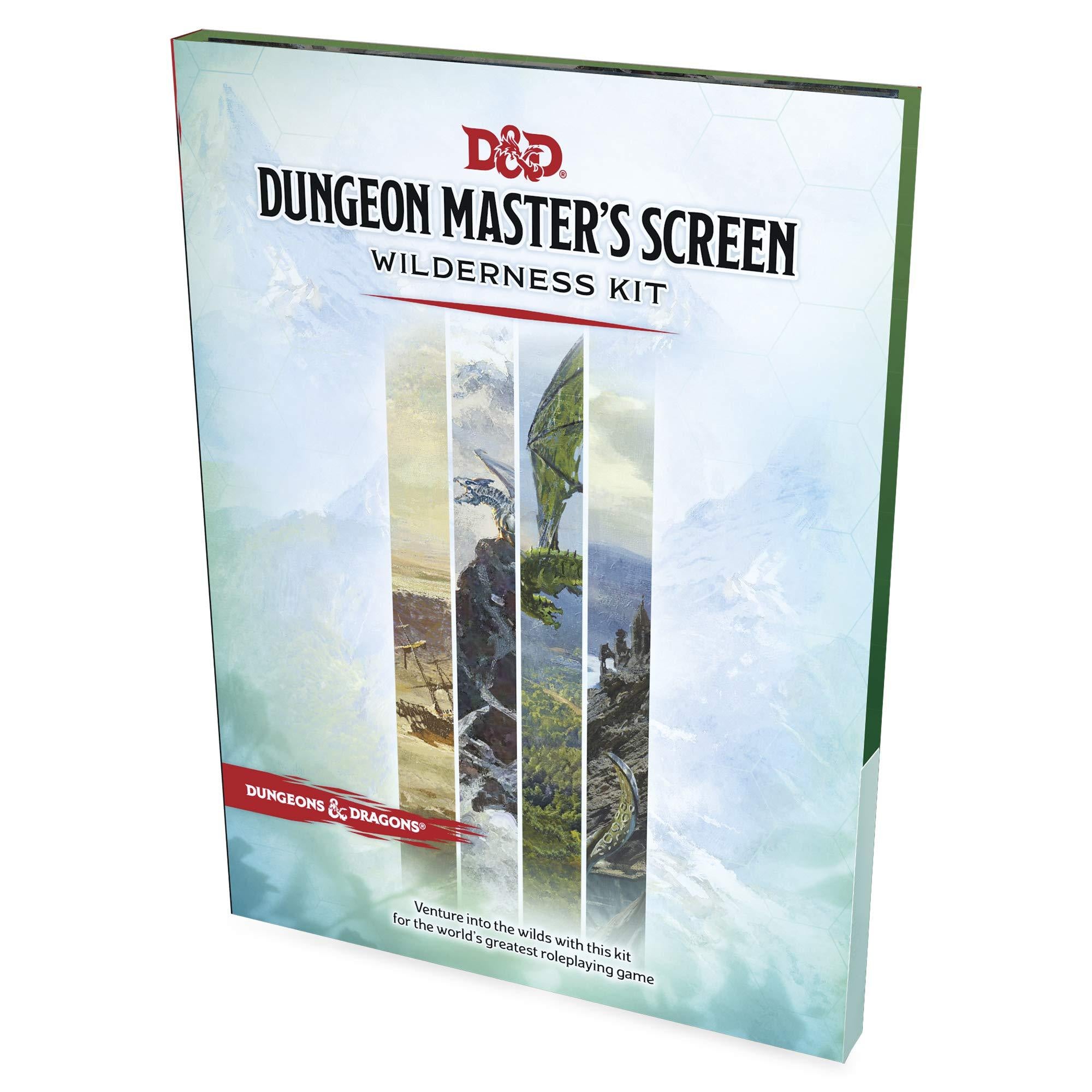 Dungeons and Dragons 5th Edition Accessories Dungeon Masters Screen  Wilderness Kit