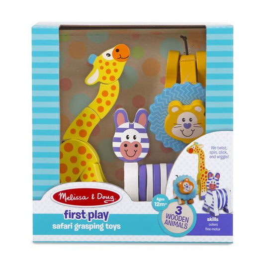 First Play Safari Grasping Toys