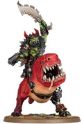 Load image into Gallery viewer, Warhammer 40K Xenos Orks Mozrog Skragbad or Beastboss on Squigosaur
