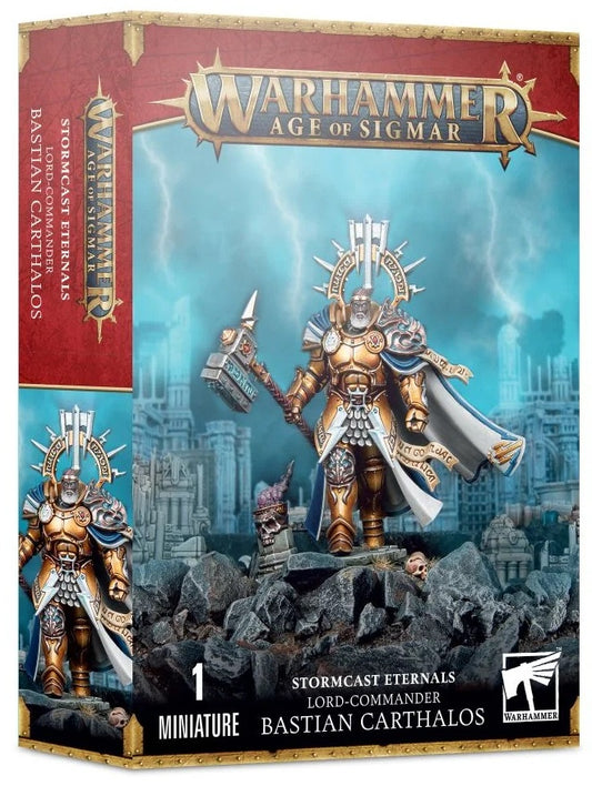 Warhammer AoS Order Stormcast Eternals Lord-Commander Bastian Carthalos