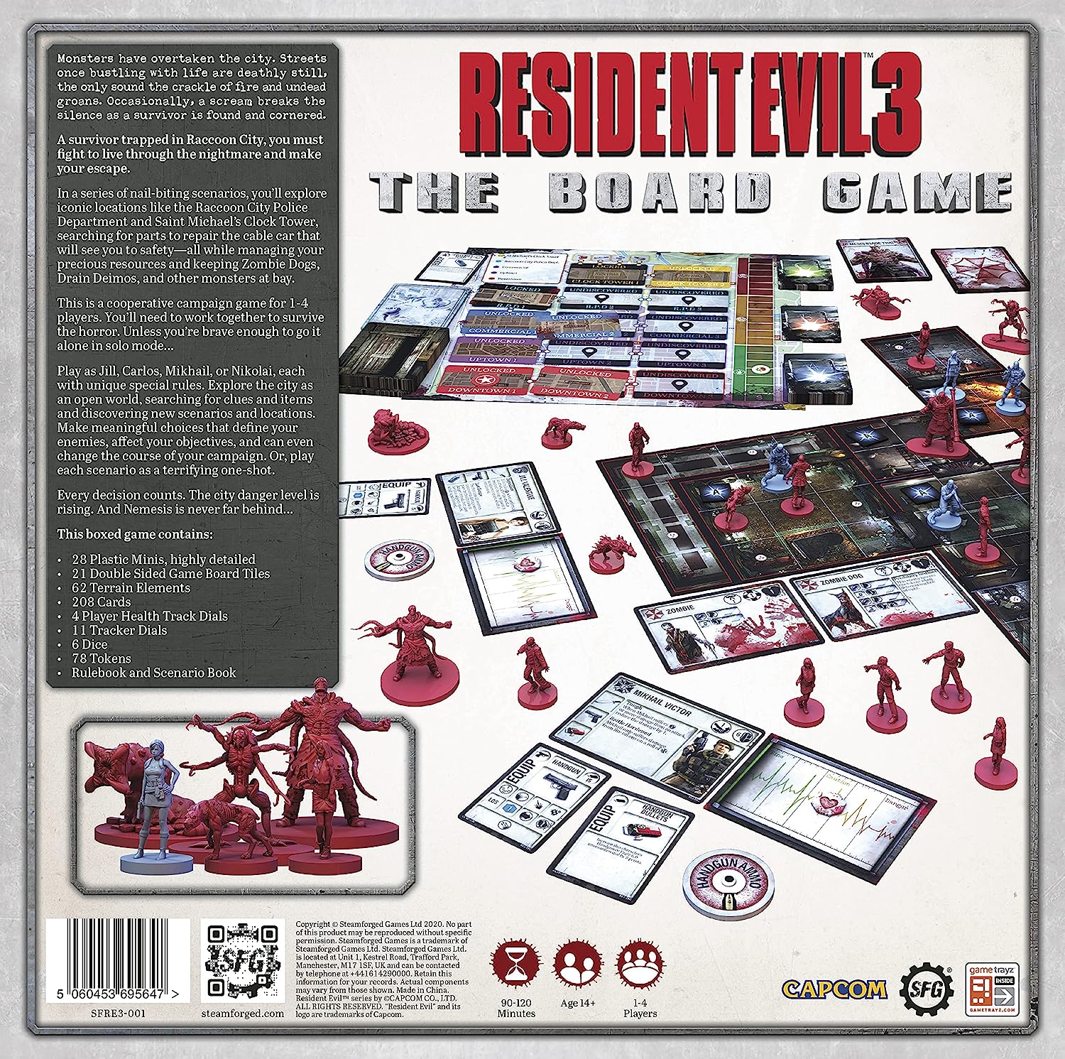Resident Evil 3 The Board Game