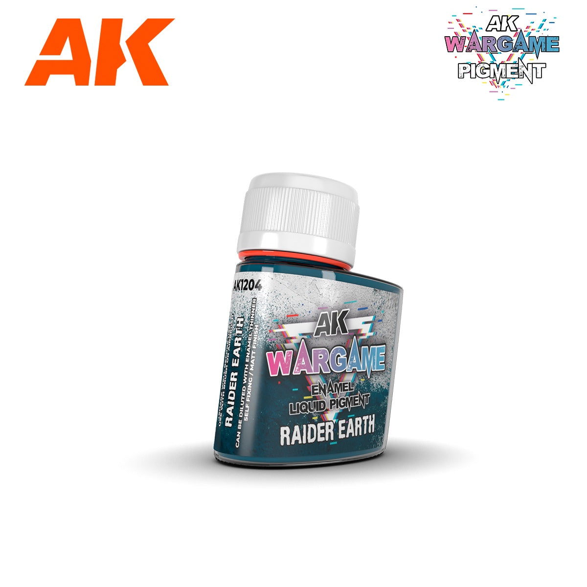 AK Interactive Wargame Enamel Liquid Pigments Raider Earth (35ml)