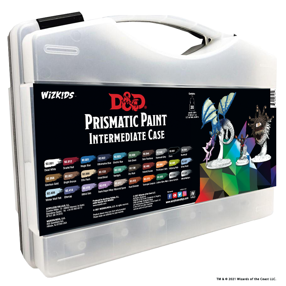 WizKids | Vallejo Prismatic Paint Intermediate Case