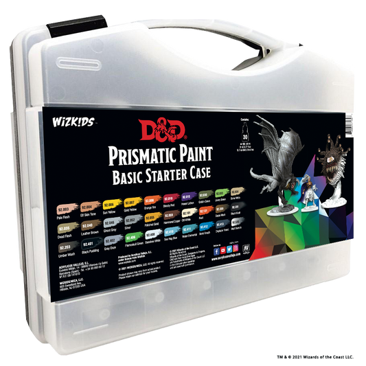 WizKids | Vallejo Prismatic Paint Basic Starter Case