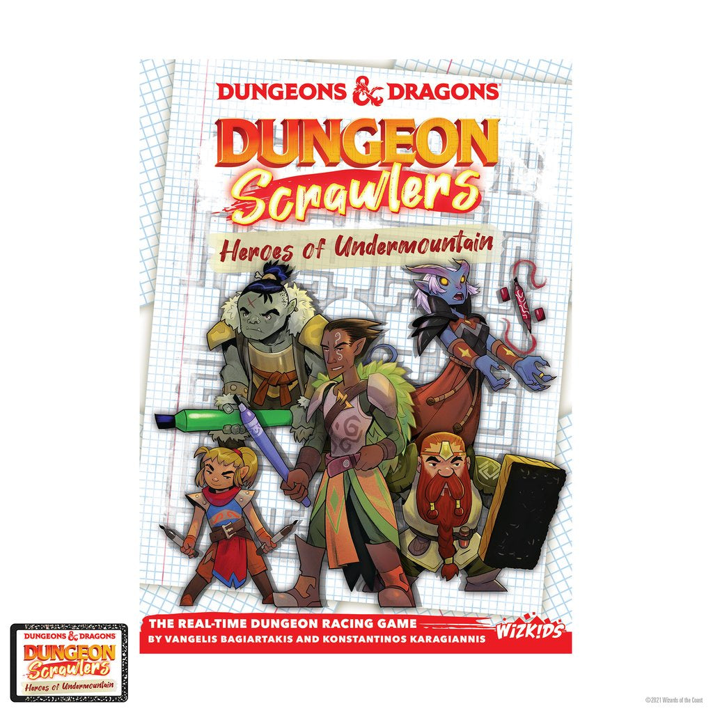 Dungeons & Dragons Dungeon Scrawlers Heroes of Undermountain