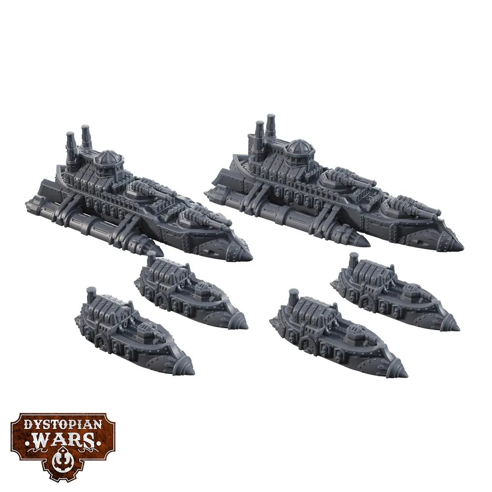 Dystopian Wars The Sultanate of Istanbul Frontline Squadrons