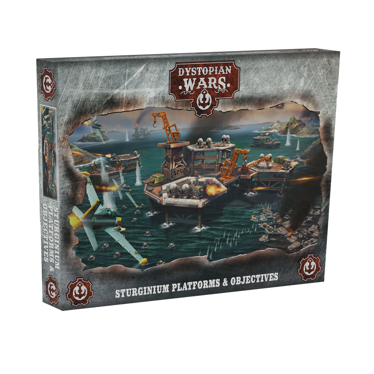 Dystopian Wars Sturginium Platforms & Objectives (Terrain)