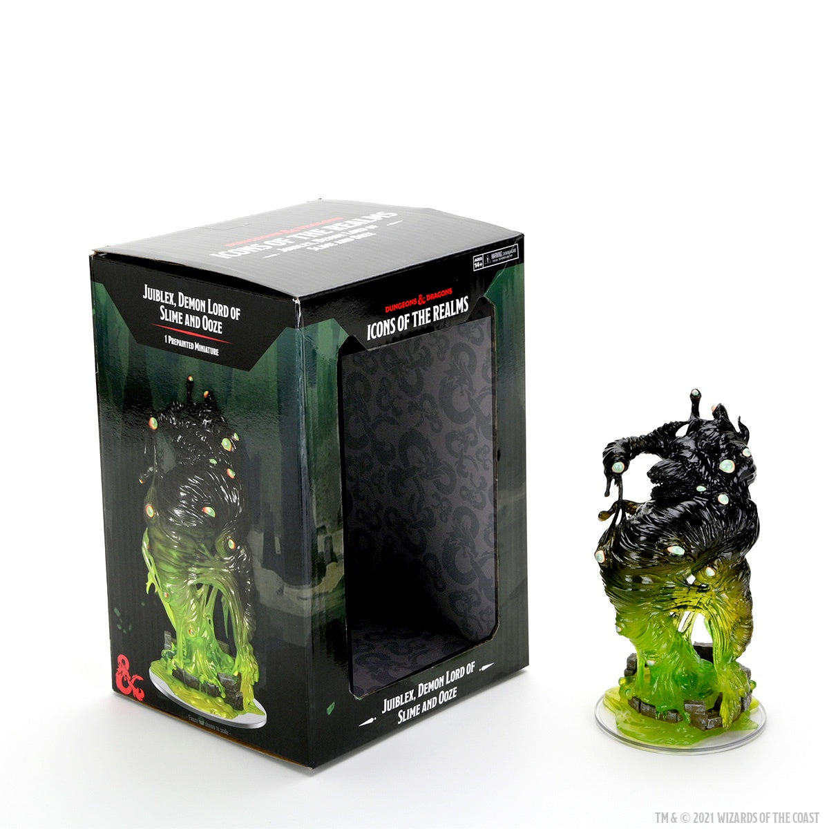 Dungeons and Dragons Fantasy Miniatures Icons of the Realms Juiblex Demon Lord of Slime and Ooze
