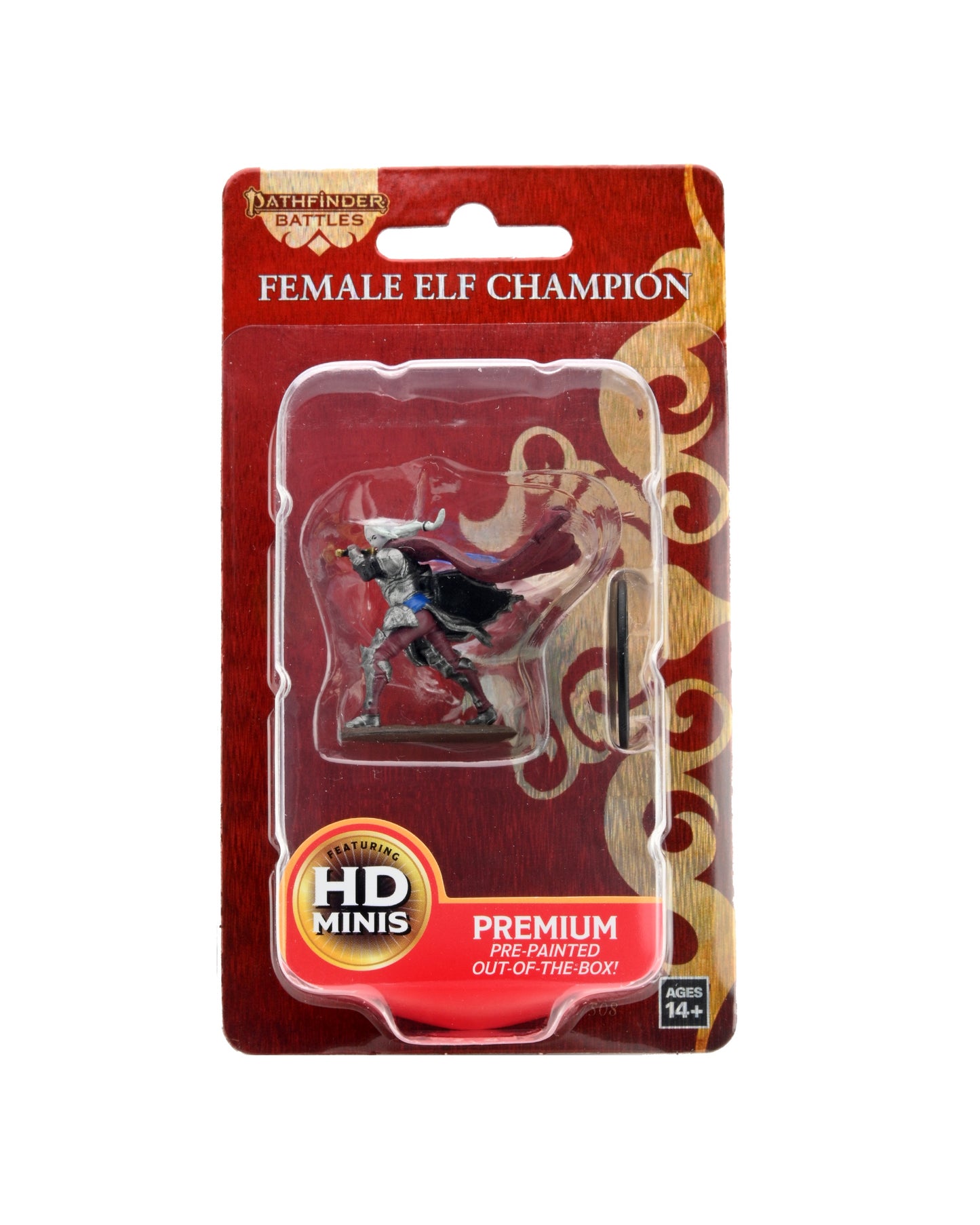 Pathfinder Battles Deep Cuts Miniatures Premium Figure Wave 02 Elf Champion Female