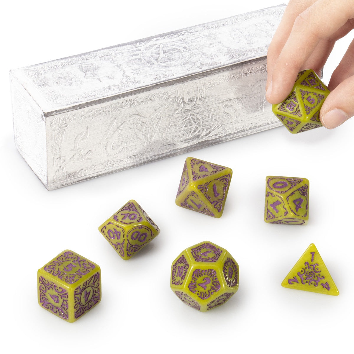 Wiz Dice Titan Dice Achlys Swamp Ooze w/Amethyst