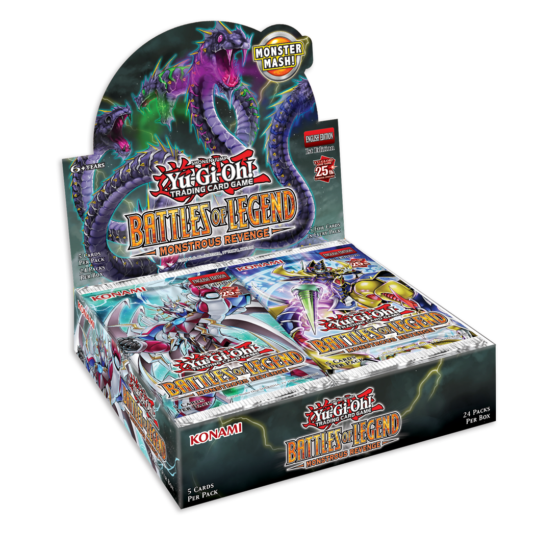 Yu-Gi-Oh! Battles of Legend Monstrous Revenge Booster Box (24)