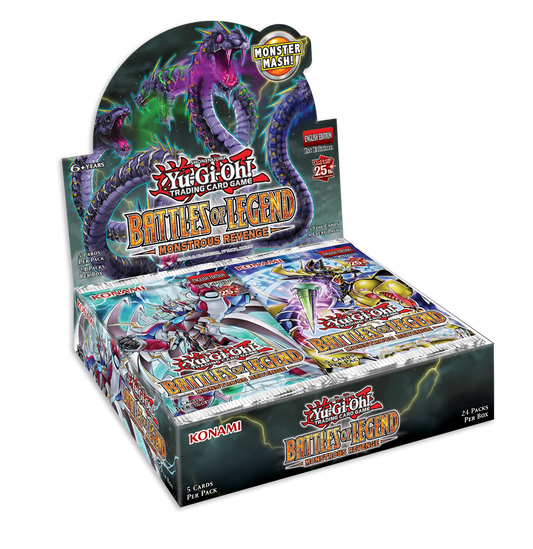 Yu-Gi-Oh! Battles of Legend Monstrous Revenge Booster Box (24)