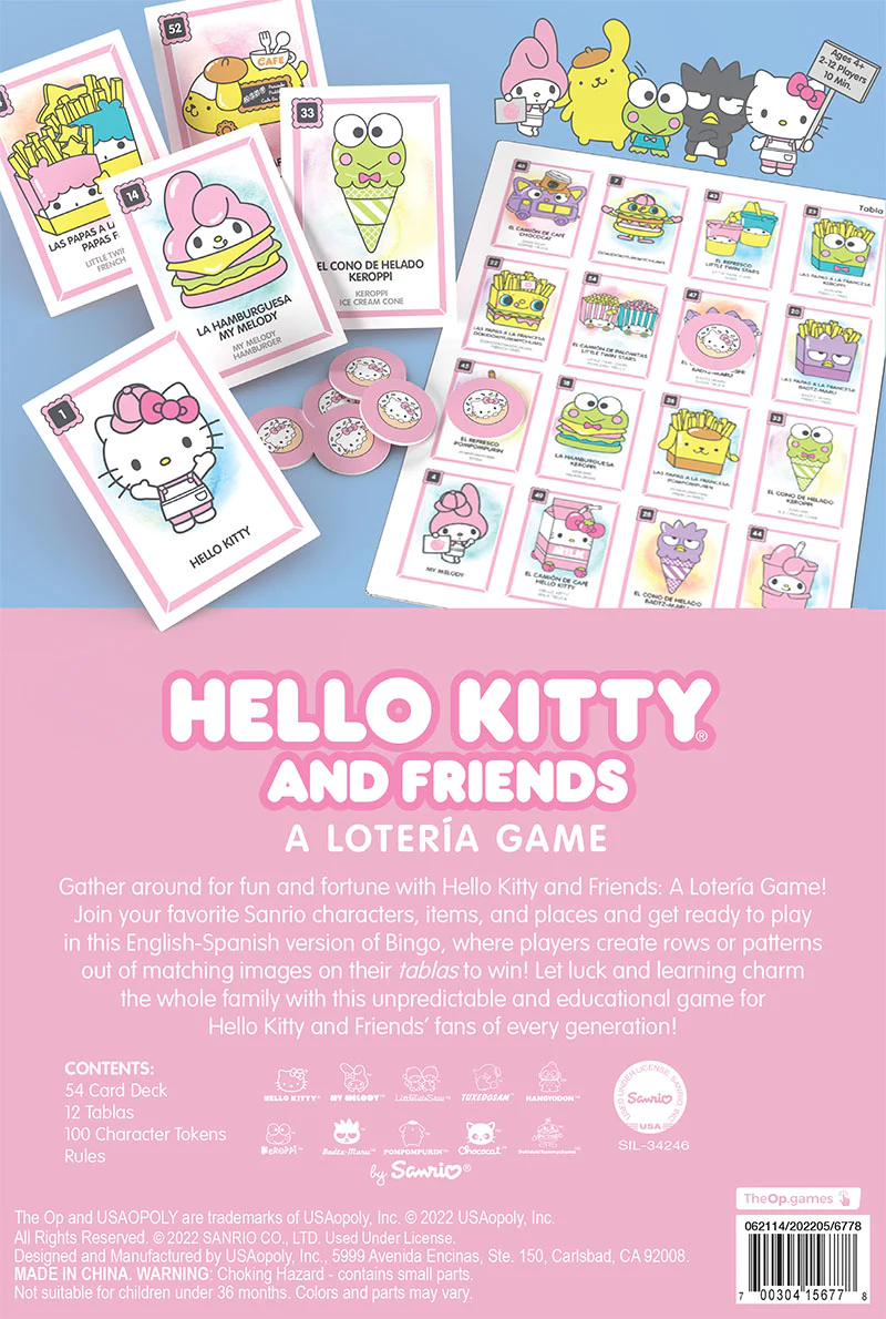 Lotería Hello Kitty and Friends