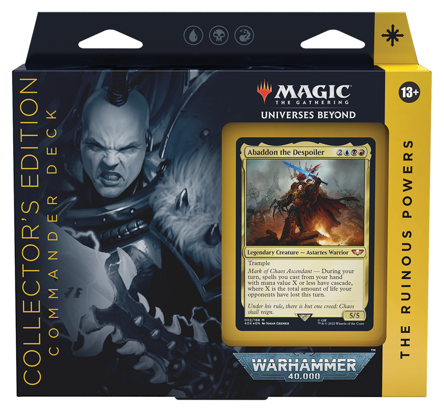 Magic the Gathering Warhammer 40k Commander Deck Collectors Edition