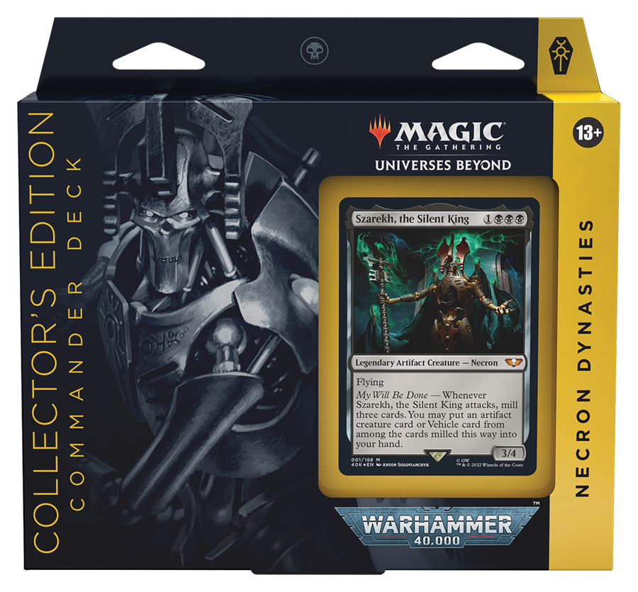 Magic the Gathering Warhammer 40k Commander Deck Collectors Edition Shall We Play? The Games and More Store Magic the Gathering Warhammer 40k Commander Deck Collectors Edition Shall We Play? The Games and More Store