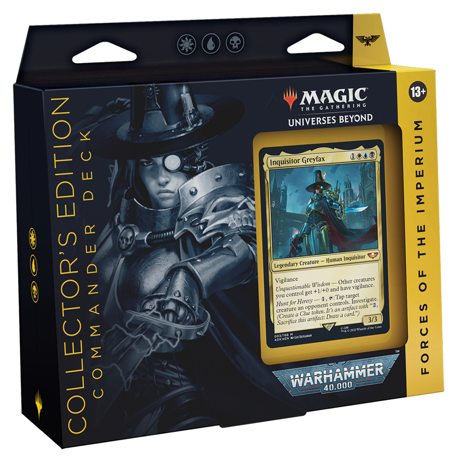 Magic the Gathering Warhammer 40k Commander Deck Collectors Edition