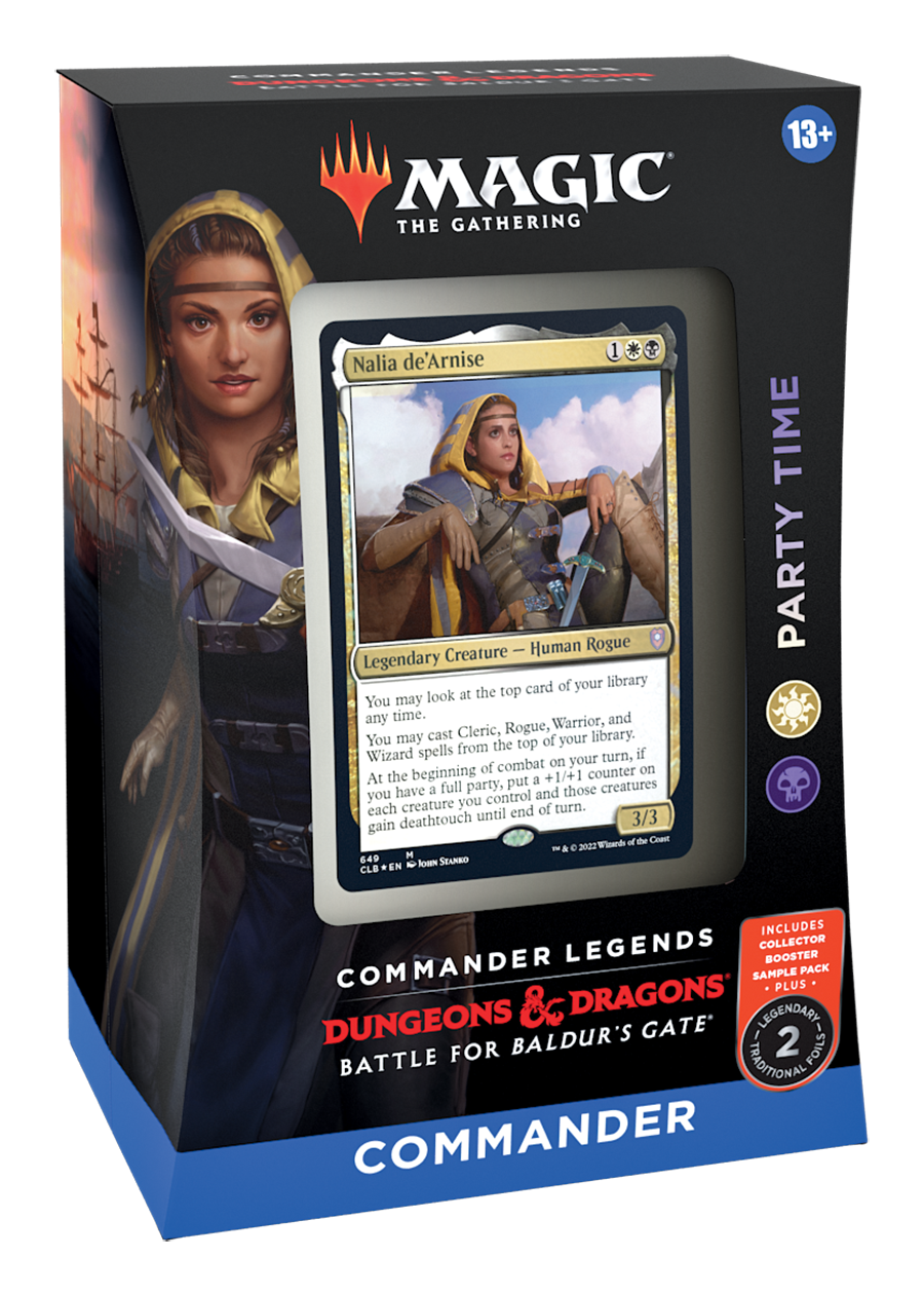 Magic the Gathering Commander Legends Battle for Baldur Gate Commander Deck