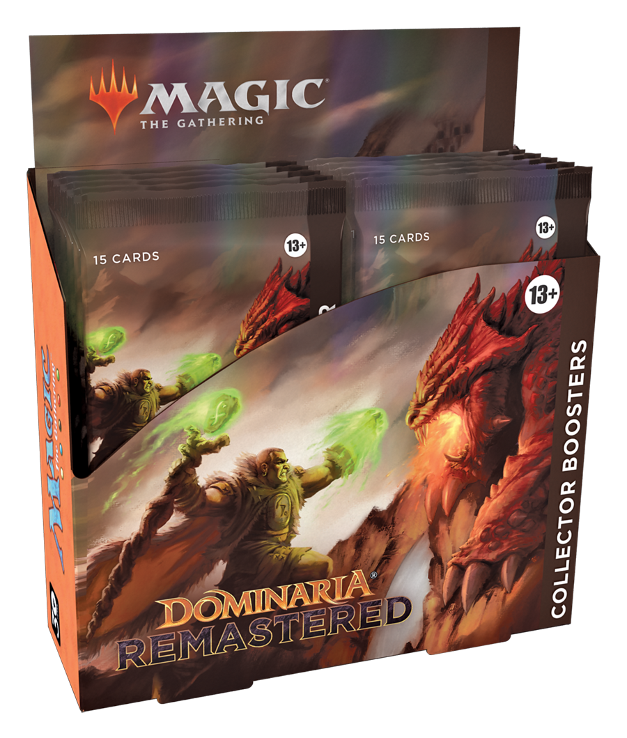 Magic the Gathering Dominaria Remastered Collector Booster Box (12)