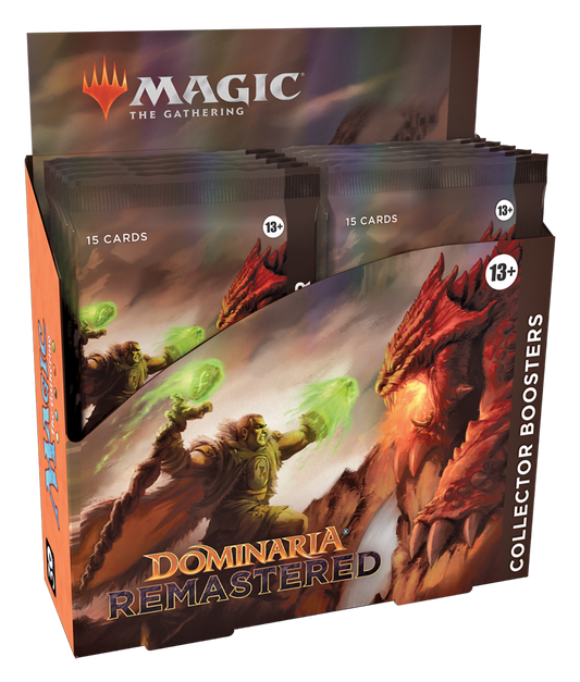 Magic the Gathering Dominaria Remastered Collector Booster Box (12)