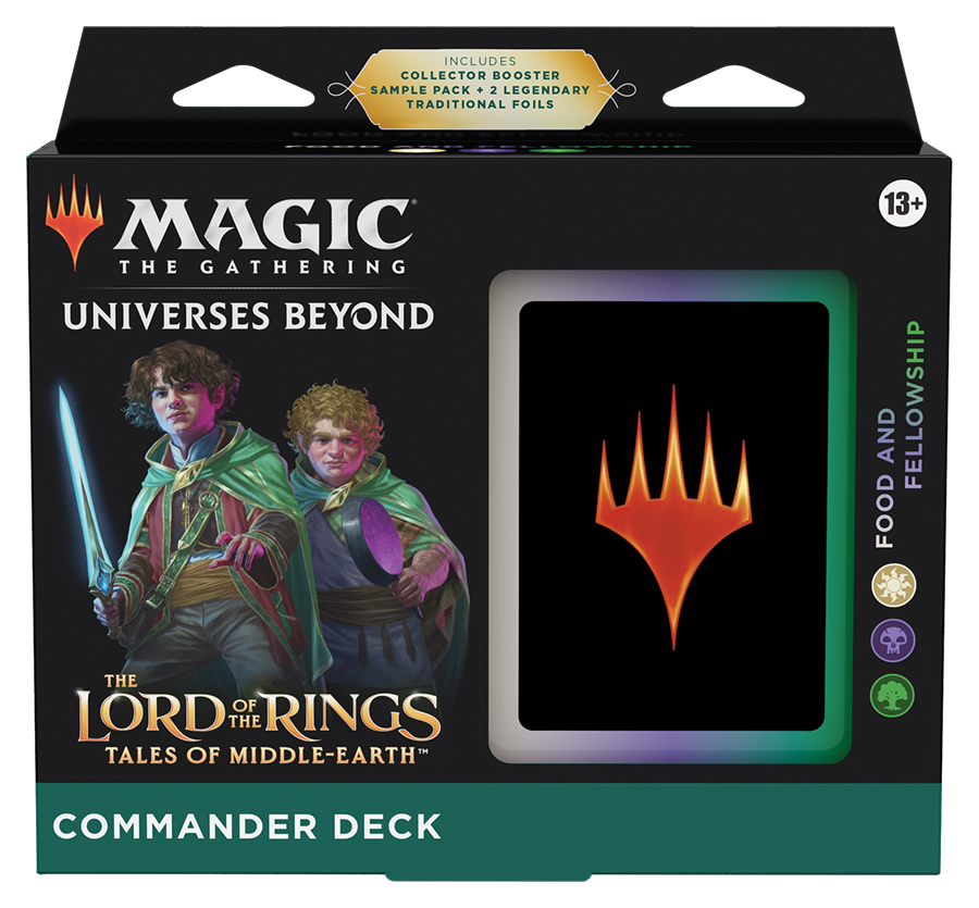 Magic the Gathering The Lord of the Rings Tales of Middle-Earth Commander Decks