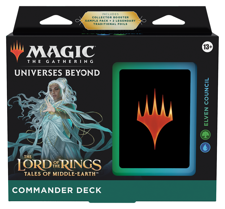 Magic the Gathering The Lord of the Rings Tales of Middle-Earth Commander Decks