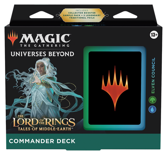 Magic the Gathering Universes Beyond The Lord of the Rings Tales of Middle-Earth Commander Decks