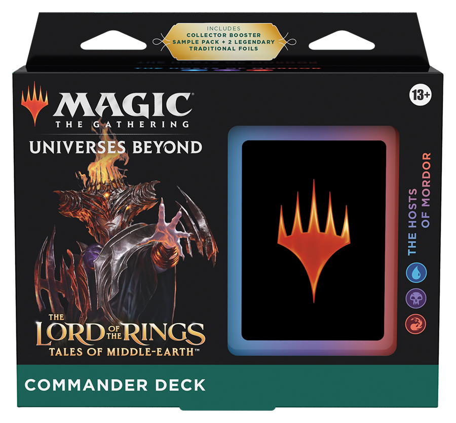 Magic the Gathering The Lord of the Rings Tales of Middle-Earth Commander Decks