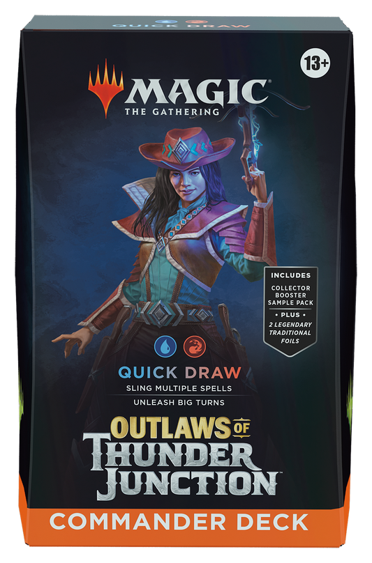 Magic the Gathering Outlaws of Thunder Junction  Commander Decks