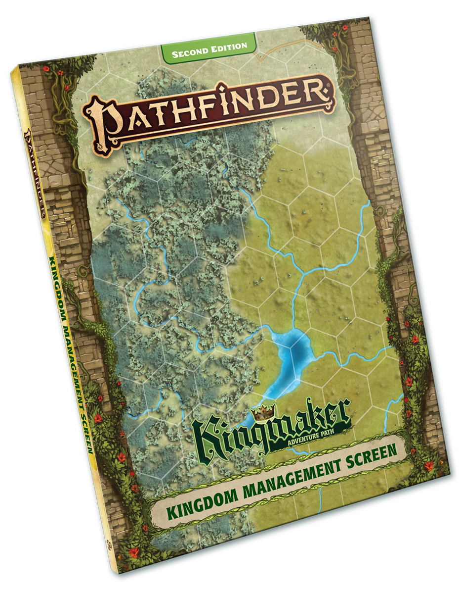 Pathfinder 2nd Edition AP Kingmaker Kingdom Management Screen