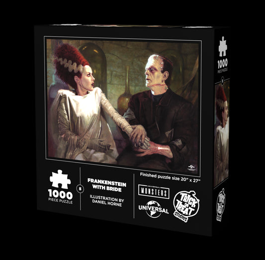 Puzzle 1000 Frankenstein with Bride