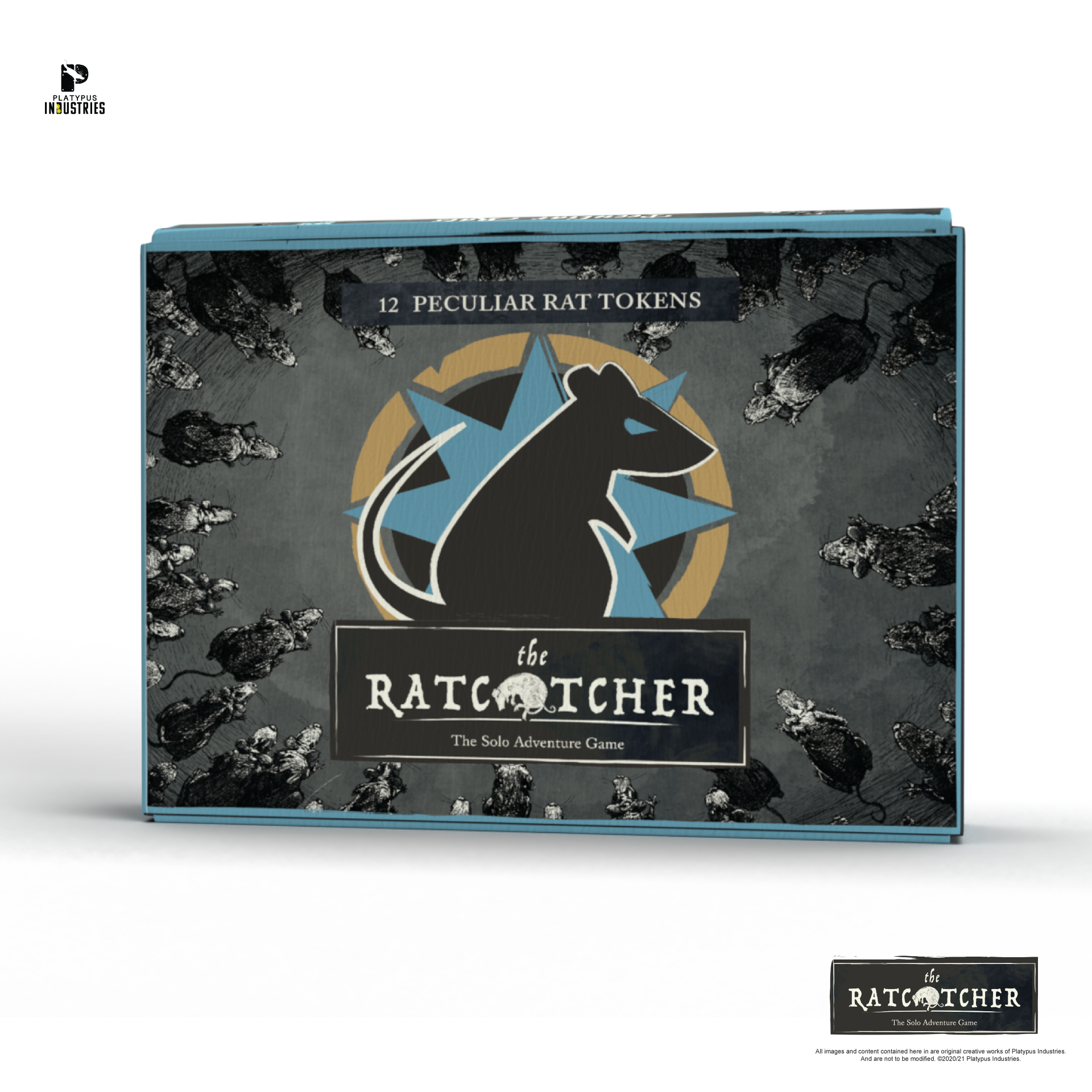 Ratcatcher 12 Peculiar Rat Tokens