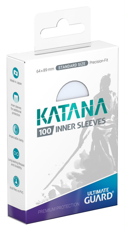 Ultimate Guard Card Protectors Katana Precise Fit 100ct