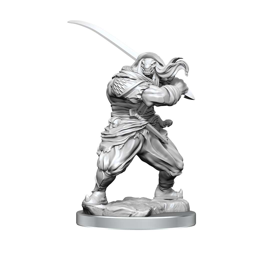 Dungeons & Dragons Magic the Gathering Miniatures w04 Zurgo Helmsmasher & Unyielding Krumar