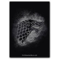 Load image into Gallery viewer, Dragon Shield Card Protectors Standard Brushed ART GoT House Stark
