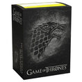 Load image into Gallery viewer, Dragon Shield Card Protectors Standard Brushed ART GoT House Stark

