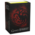 Load image into Gallery viewer, Dragon Shield Card Protectors Standard Brushed ART GoT House Targaryen
