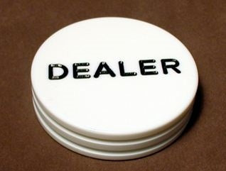 Poker Dealer Button 3 Inch