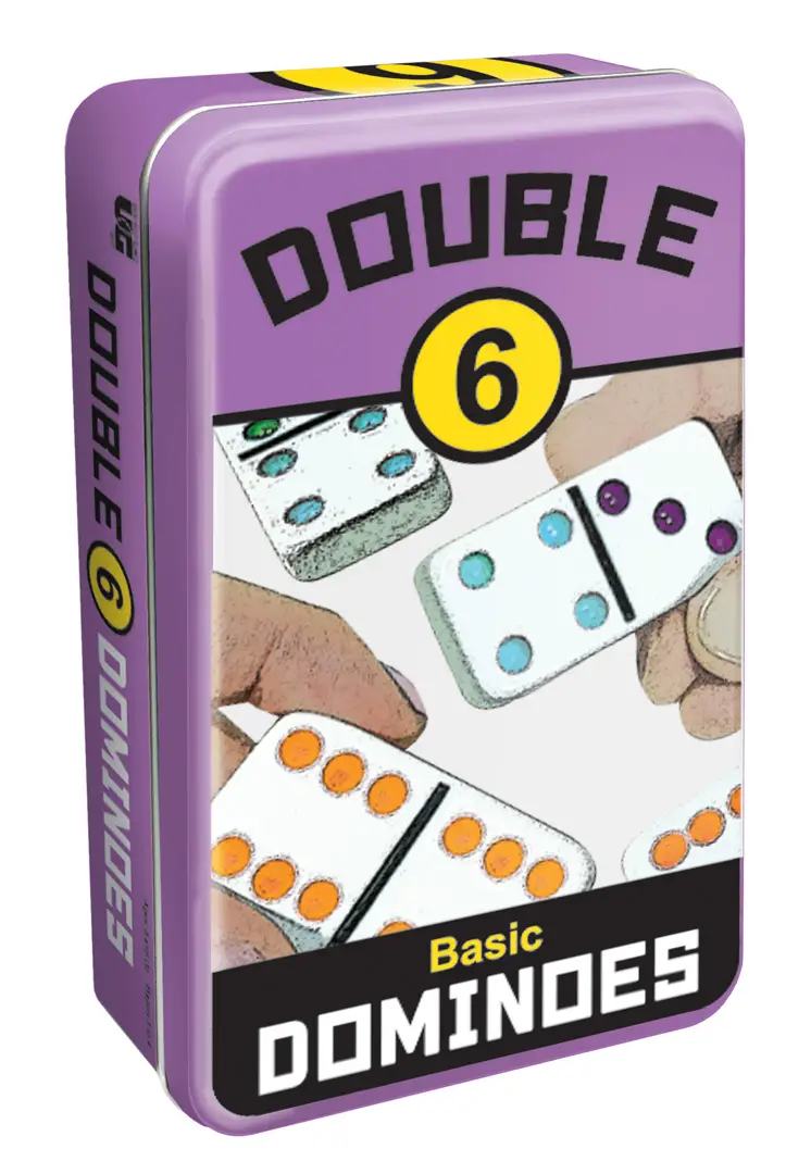 Dominoes Double 6 in Tin