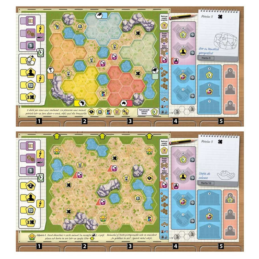 Ark Nova Zoo Map Pack 01
