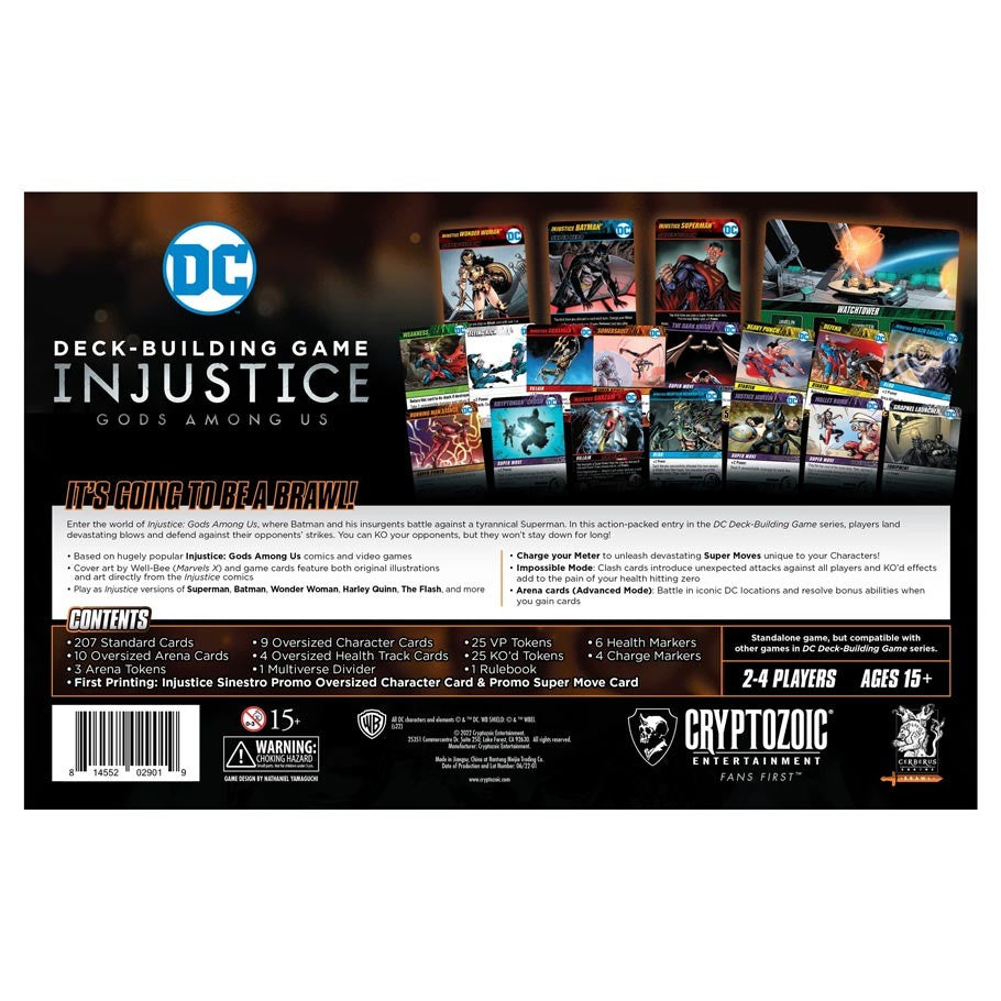 DC Deck Building Injustice