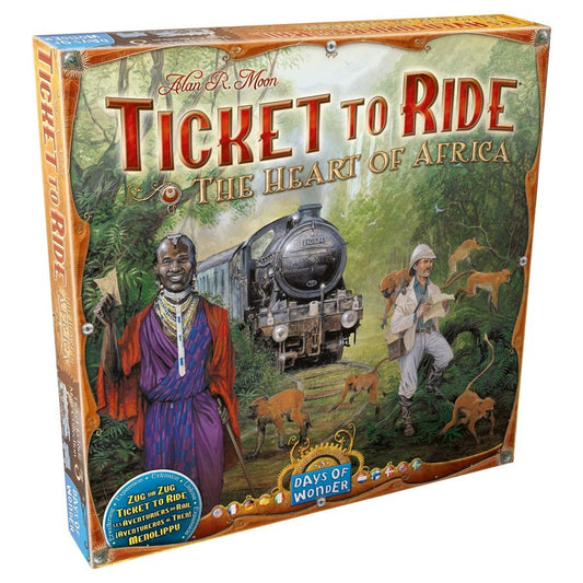 Ticket to Ride Map Collection Vol 03 The Heart of Africa