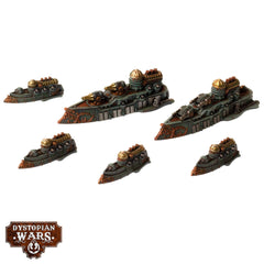 Dystopian Wars The Latin Alliance Frontline Squadrons